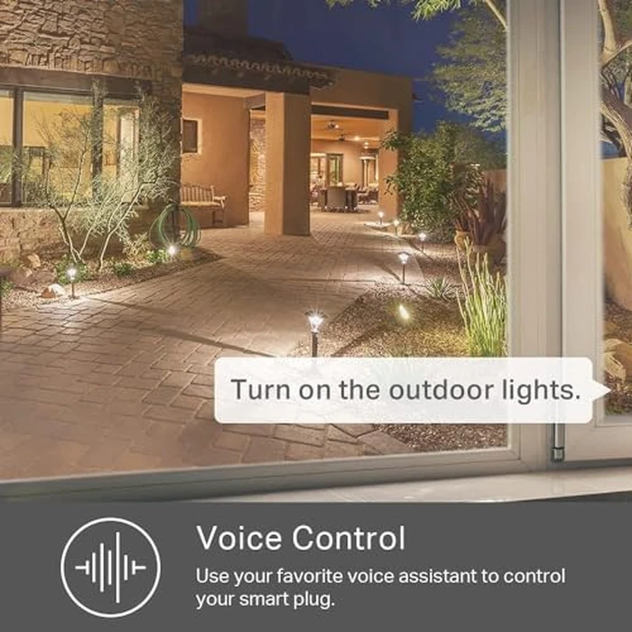 Kasa Smart Outdoor Smart Plug by TP-Link (KP400) - Smart WiFi Outlet with 2 Sockets, IP64 Waterproof, Works with Alexa and Google Home, 2.4GHz WiFi Required, No Hub Required, Sunset & Sunrise Offset by Kasa Smart - Image 4