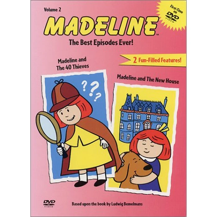 Madeline - The Best Episodes Ever - Madeline and the 40 Thieves/Madeline and the New House (Vol. 2) [DVD] by Sony - Used - Acceptable condition