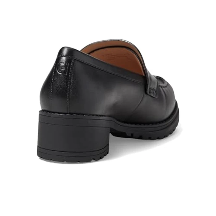 Cole Haan Women's Camea Lug Loafer, Black Leather, 6.5-B US by Cole Haan - Image 6