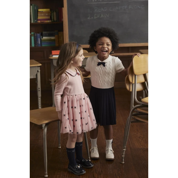 Gymboree,Girls and Toddler Slip On Loafer,Navy Bow,6 by Gymboree - Used - Very Good condition - US$26.75