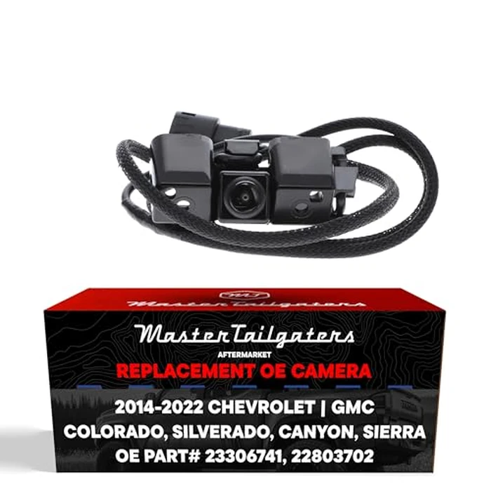 Master Tailgaters Replacement for Backup Tailgate Camera Chevrolet Silverado/GMC Sierra 2014-2015 Part# 23306741, 22803702 (MC-CSGS14OE) by Master Tailgaters - Used - Acceptable condition