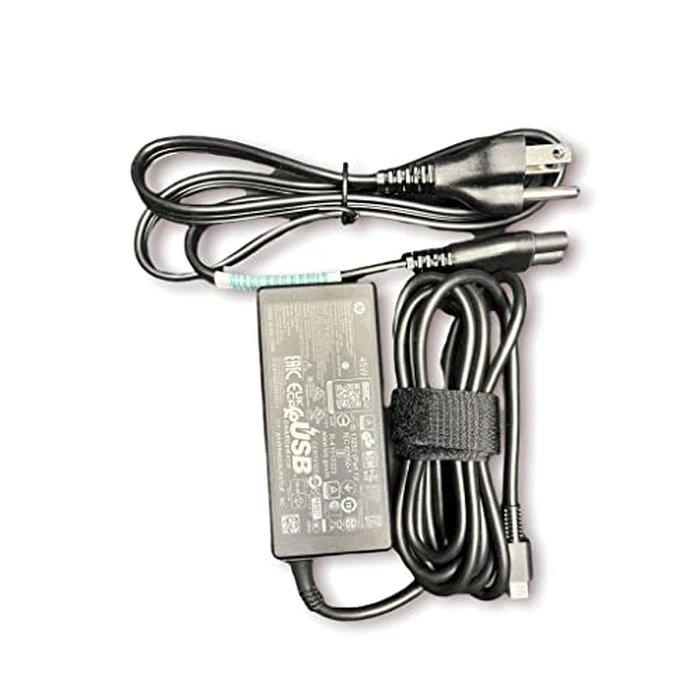 HP Original Replacement L42206-004 - 45W 15V 3A USB-C AC Adapter for HP Spectre 13 X360, Elite X2 1012 G1, Compatible with P/N: TPN-AA07, L43407-001, L42206-004, TPN-LA19, L43407-001, L42206-001. by HP - Used - Very Good condition - US$18.88