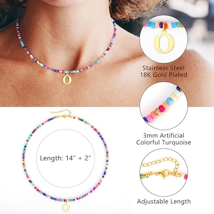 JSENGIFT Teen Girl Gifts Trendy Stuff, Easter Birthday Gifts for Teen Girls Personalized Monogrammed Pink Gifts for Women Initial O Christmas Valentines Day Ideas Present by JSENGIFT - Image 2