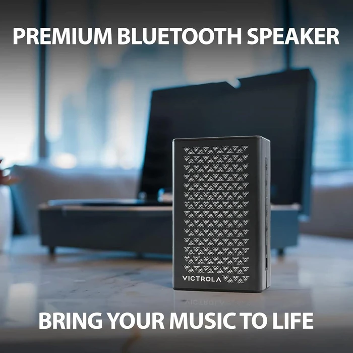 Victrola Music Edition 1 Portable Bluetooth Speaker - Black by Victrola - Image 2