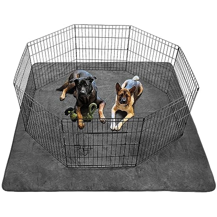 Dog Pee Pad Washable Extra Large, 72x72 Instant Absorb Training Pads, Non-Slip Pet Playpen Mat Waterproof Reusable Floor Mat for Puppy, Senior Dog Whelping Incontinence Housebreaking by PICK FOR LIFE - Used - Like New condition