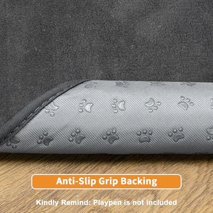 Dog Pee Pad Washable Extra Large, 72x72 Instant Absorb Training Pads, Non-Slip Pet Playpen Mat Waterproof Reusable Floor Mat for Puppy, Senior Dog Whelping Incontinence Housebreaking by PICK FOR LIFE - Image 3