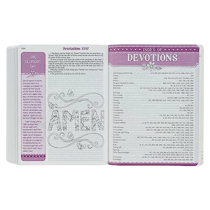 ESV Holy Bible, My Creative Bible For Girls, Softcover w/Ribbon Marker, Illustrated Coloring, Journaling and Devotional Bible, English Standard Version, Pink (ESV Creative Editions Girls) by Christian Art Gifts - Image 4