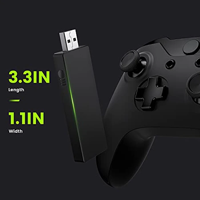 Wireless Adapter Compatible with Xbox One Controller for Windows 10/8.1/8/7 by Cipon - Image 2