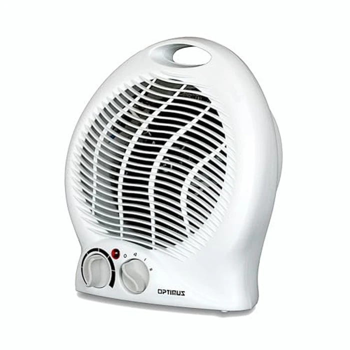 Optimus H-1322 Portable 2-Speed Fan Heater with Thermostat by Optimus - Used - Acceptable condition - CA$25.89