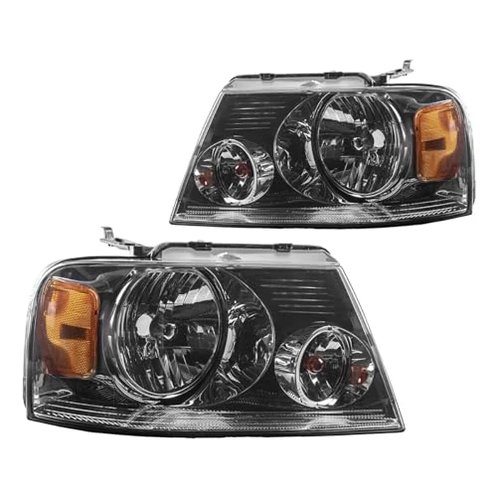 KAX LED Headlights Assembly Fit for F-150 2004-2008,Mark LT 2006-2006 Smoked Headlight Lens by KAX - Used - Very Good condition
