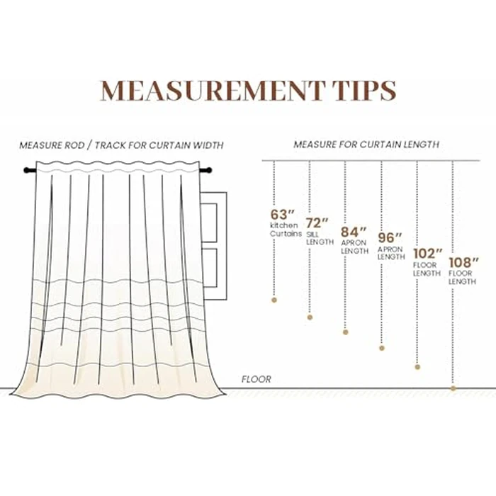 Dreaming Casa Solid Sheer Curtains 84 Inches Long White Rod Pocket Voile Draperies for Bedroom Living Room, 2 Panles, Each 100" W x 84" L by Dreaming Casa - Image 8