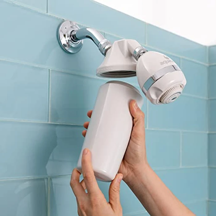 Aquasana Shower Filter for Hair & Skin | Reduces 90% of Chlorine | Shower Head with 3 Settings | Dermatologist-Recommended | WaterSense Certified | AQ-4100-E by Aquasana - Image 4
