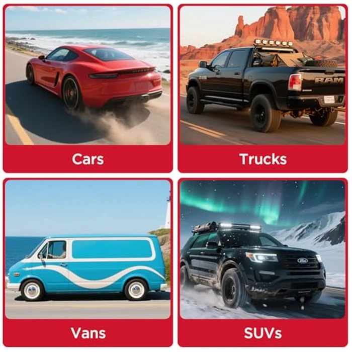 Rubbermaid Car Mats, Carpeted Floor Car Mat with Faux Leather & Built-in Heel Pad, Two-Tone Car Rug Floor Mats, Stylish Carpeted Floor Mats for Cars, Trucks & SUVs Black Color by Rubbermaid - Image 8