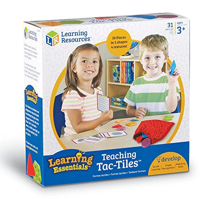 Learning Resources Teaching Tac-Tiles, Hands-on Learning, Set of 20 Pieces, Ages 3+ by Learning Resources - Image 5