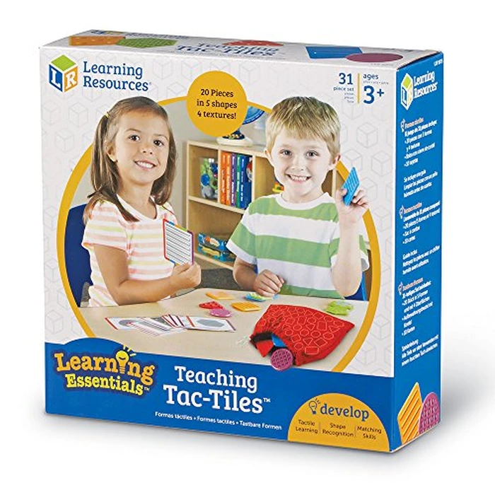 Learning Resources Teaching Tac-Tiles, Hands-on Learning, Set of 20 Pieces, Ages 3+ by Learning Resources - Image 6