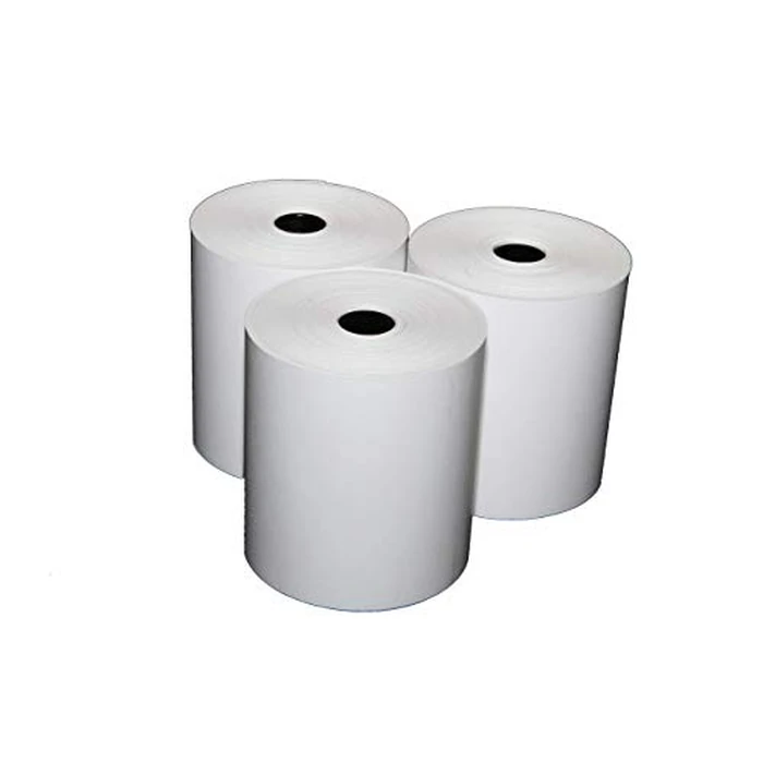 C-Pac 3-1/8" x 220' Thermal Paper Receipt Rolls, Case of 50 by C-Pac - Image 2