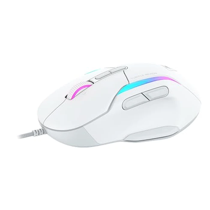 Turtle Beach Kone II - Wired Ergonomic RGB Gaming Mouse, 26K DPI Optical Sensor, 100M Click Life Optical Switches, 23 Customizable Inputs, 4D Scroll Wheel, Pure PTFE Glides - Arctic White by Turtle Beach - Image 9