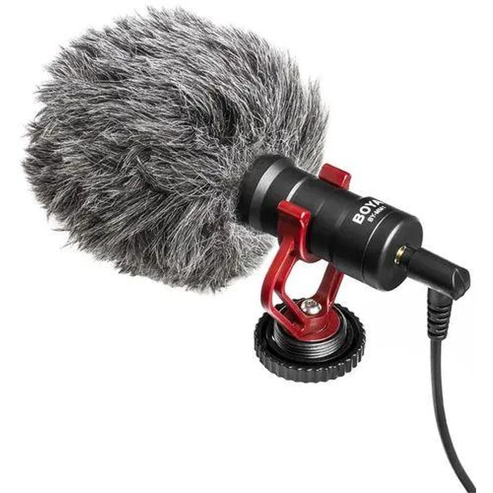 Boya BY-MM1 Cardioid Condenser Microphone - Black by Boya - Image 1