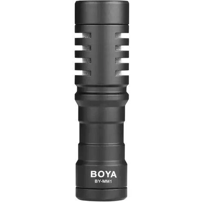 Boya BY-MM1 Cardioid Condenser Microphone - Black by Boya - Image 3