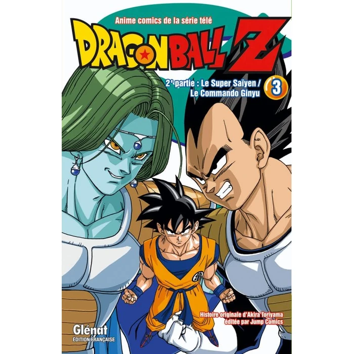 DRAGON BALL Z CYCLE 2 T.03 : LE SUPER SAÏYEN / LE COMMANDO GINYU by GLENAT JEUNESSE - Used - Good condition - CA$8.35