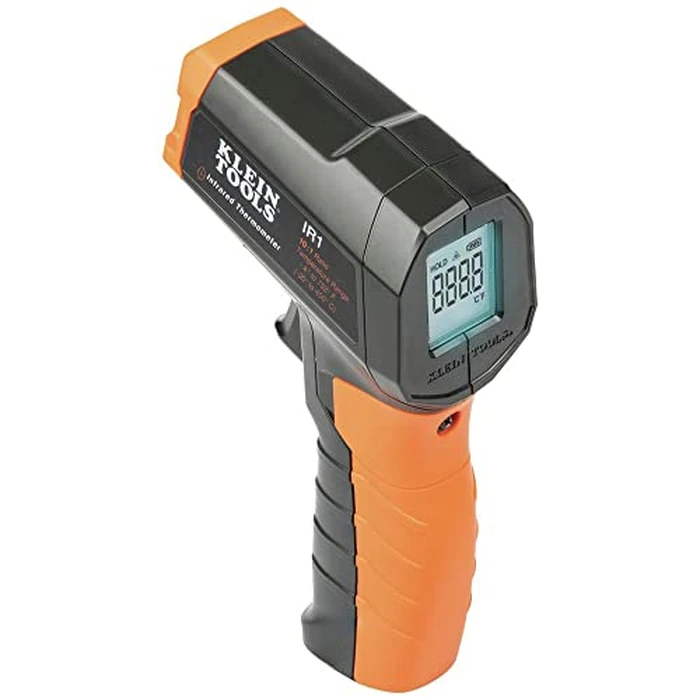 Klein Tools IR1 Infrared Thermometer, Digital Laser Gun is Non-Contact Thermometer with a Temperature Range -4 to 752-Degree Fahrenheit by KLEIN TOOLS - Image 1