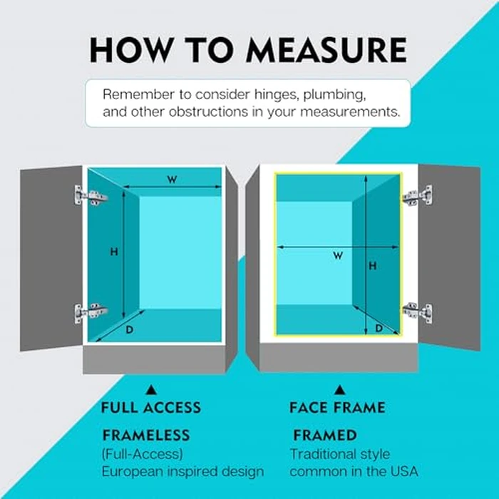 2 Tier Pull Out Cabinet Organizer 20" W X 22" D, Slide Out Drawers For Kitchen Cabinets, Pull Out Drawers For Cabinets Capacity Heavy Duty Caddy, Cabinet Pullout Shelves Wood Chrome, Pantry Storage by STORKING - Image 5