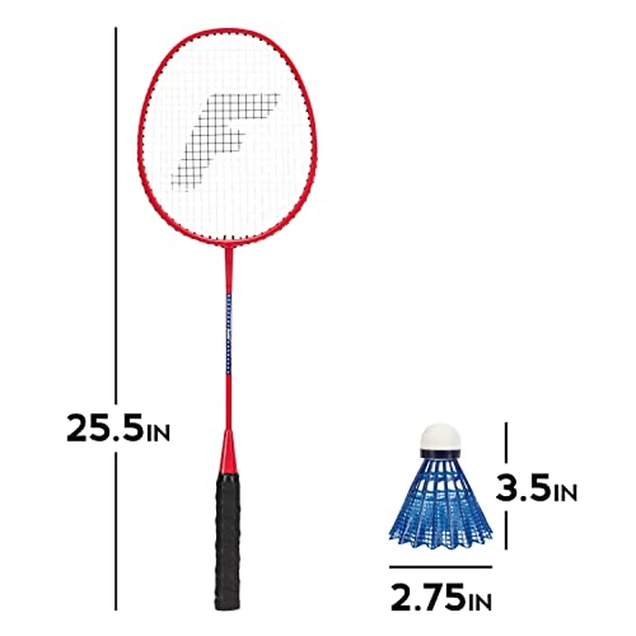 Franklin Sports 52020 Red, White and Blue 2 Player Badminton Racket Set by Franklin Sports - Image 3