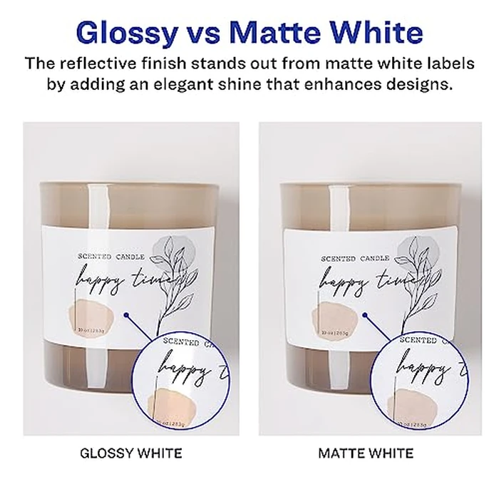 Glossy White Easy Peel Address Labels with Sure Feed, by Avery - Image 3
