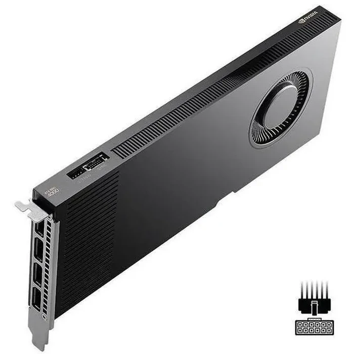 NVIDIA RTX PRO 4000 Blackwell Graphic Card - 24 GB GDDR7 ECC - PCIe 5.0 x16- 192-Bit - 1x Slot - Active - FHML - 900-5G147-2270-000 Graphics Card by NVIDIA - Image 2