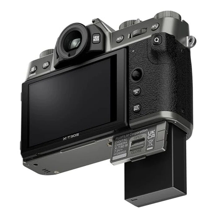 FUJIFILM X-T30 III Mirrorless Camea Body, w/ XC13-33mmF3.5-6.3 OIS Lens Kit, Charcoal Silver by Fujifilm - Image 4