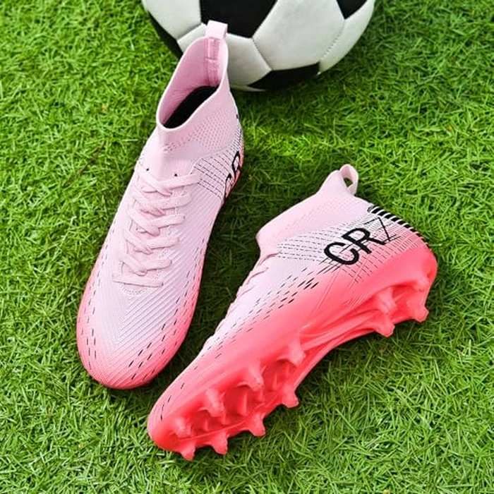 Soccer Cleats for Mens Womens Indoor Turf Soccer Shoes Youth AG TF Training Football Boots Unisex (111 Fen AG_40) by Sunqin - Image 3