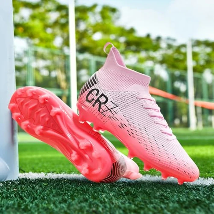 Soccer Cleats for Mens Womens Indoor Turf Soccer Shoes Youth AG TF Training Football Boots Unisex (111 Fen AG_40) by Sunqin - Image 6