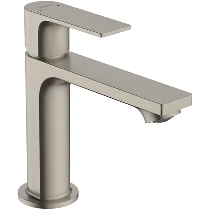 hansgrohe 72557821 Rebris E 110 with Pop-Up Drain, Brushed Nickel 1.2 GPM Single Hole Bathroom Faucet by Hansgrohe - Image 1