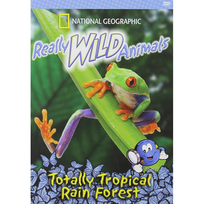 National Geographic: Really Wild Animals - Totally Tropical Rain Forest by Warner Home Video - Used - Good condition - US$6.40