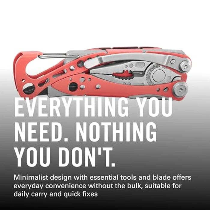 Leatherman, Skeletool CX, 7-in-1 Lightweight, Minimalist Multi-Tool for Everyday Carry, Home, Garden & Outdoors, Guava by Leatherman - Image 3