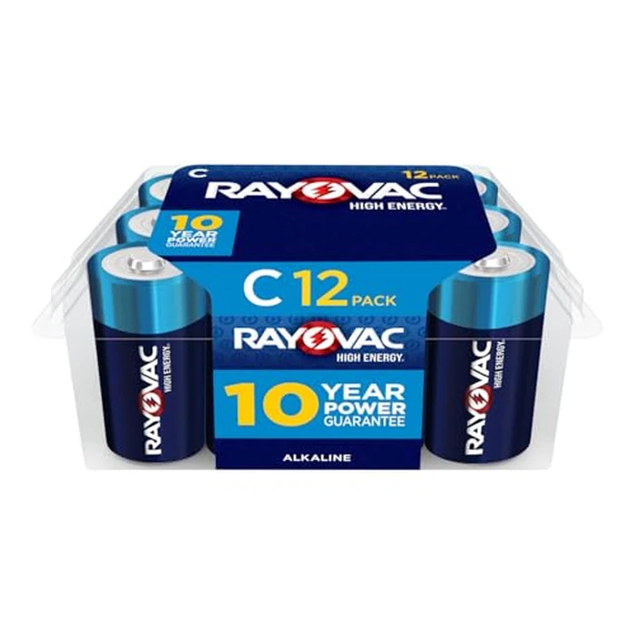 Rayovac C Batteries, C Cell Battery, 12 Count by Rayovac - Image 2