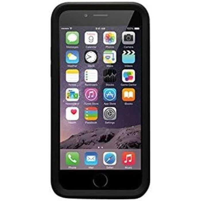 OtterBox Symmetry Series Phone Case for iPhone 6 l iPhone 6s - Black Crystal (Black/Clear) by OtterBox - Refurbished - Brand New condition