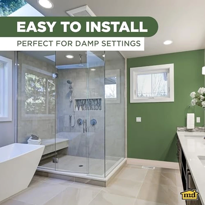 M-D Building Products 4-Inch x 120-Feet Dry Back Vinyl Wall Base, Flexible Dry Back Vinyl Trim with Toe - Easy Install Molding Trim for Floors, Baseboards, Bulk Roll, Beige (75473) by M-D Building Products - Image 7