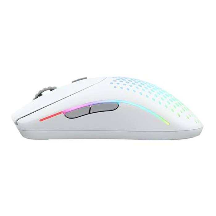 Glorious Model O 2: Wireless Gaming Mouse (White) Triple Mode: 2.4GHz, Bluetooth, USB-C, 26K DPI Sensor, 210h Battery Life, 5 Programmable Buttons, Gaming Accessories for PC, Laptop, Mac, HP by GLORIOUS - Image 3