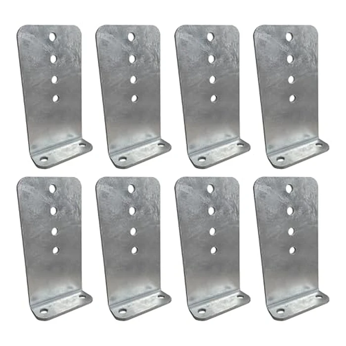 A.A 8 Pack 10" Galvanized L-Type Boat Trailer Bunk Bracket, Heavy Duty (8 Pack) by A.A - Used - Very Good condition
