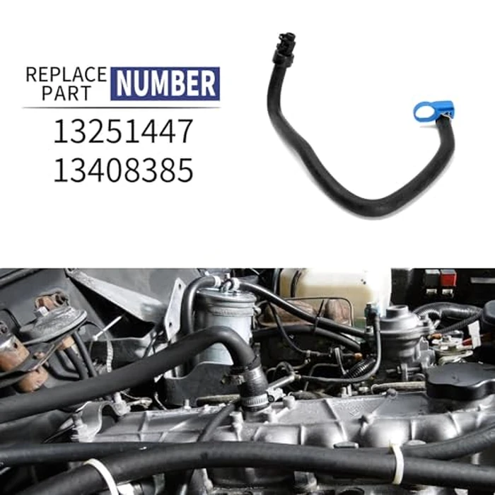 Saihisday 13251447 13408385 Car Coolant Bypass Hose Replacement for Chevy Cruze 2011-2016 1.4L by Saihisday - Image 5