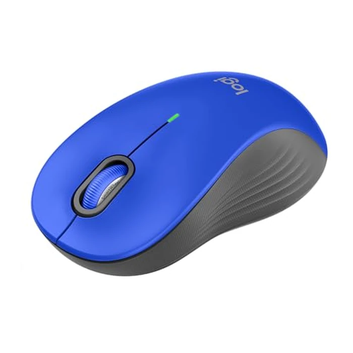 Logitech Signature M550 L Full Size Wireless Mouse - for Large Sized Hands, 2-Year Battery, Silent Clicks, Bluetooth, Multi-Device Compatibility - Blue by Logitech - Image 1