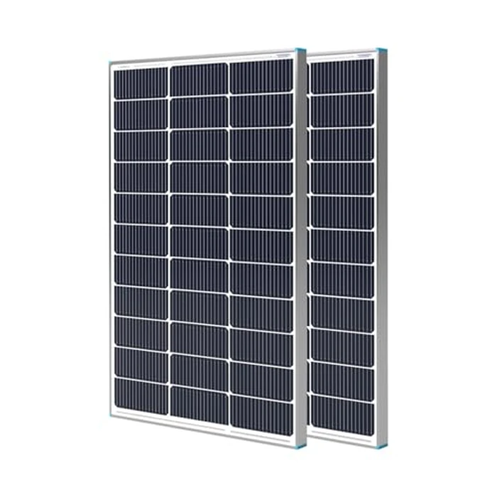 Renogy Solar Panels 200 Watt N-Type 16BB, 2PCS 100 Watt Solar Panel 12V 25% High-Efficiency, 200W Solar Panel for RV Marine Rooftop Farm Battery and Other Off-Grid Applications by Renogy - Image 1