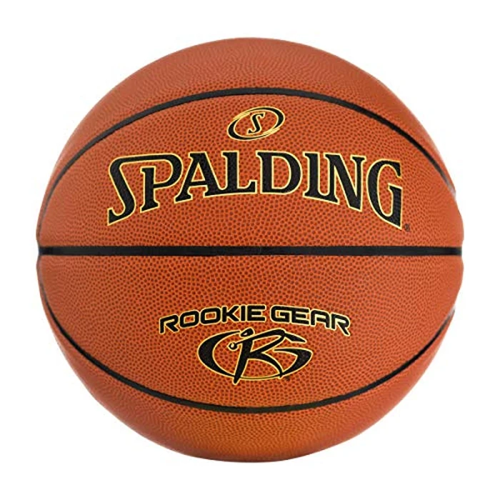 Spalding Rookie Gear Youth Brown Indoor/Outdoor Composite Basketball 27.5" by Spalding - Used - Like New condition - CA$30.93