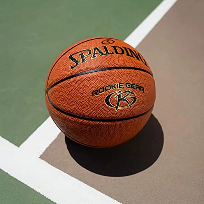 Spalding Rookie Gear Youth Brown Indoor/Outdoor Composite Basketball 27.5" by Spalding - Image 6