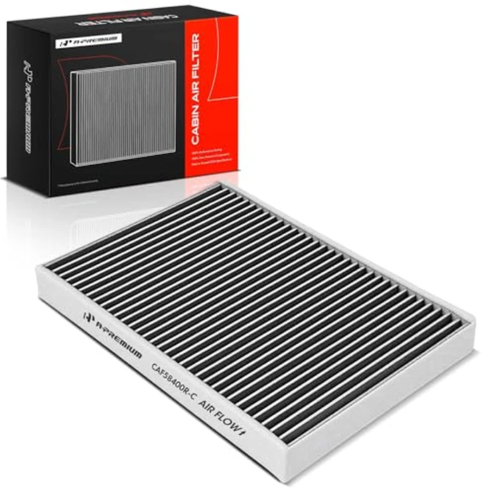 A-Premium Cabin Air Filter with Activated Carbon Compatible with Volvo XC60, XC90, S60, S80, V60, V70, XC70, V60 Cross Country & Land Rover Range Rover Evoque, Discovery Sport, LR2 & Jaguar E-Pace by A-Premium - Used - Like New condition