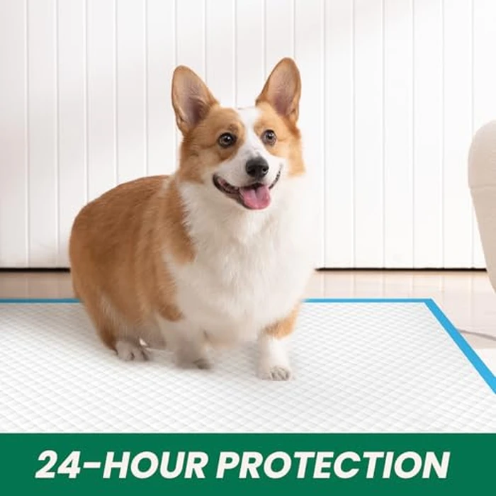 100 Count Large Dog & Cat Puppy Pee Pads - 28"x30" Absorbent Potty Training Pads | Leakproof Quick-Dry Disposable Pet Pads for Puppies, Dogs & Cats | Indoor, Outdoor, Litter Box, Housebreaking Use by IMMCUTE - Image 7