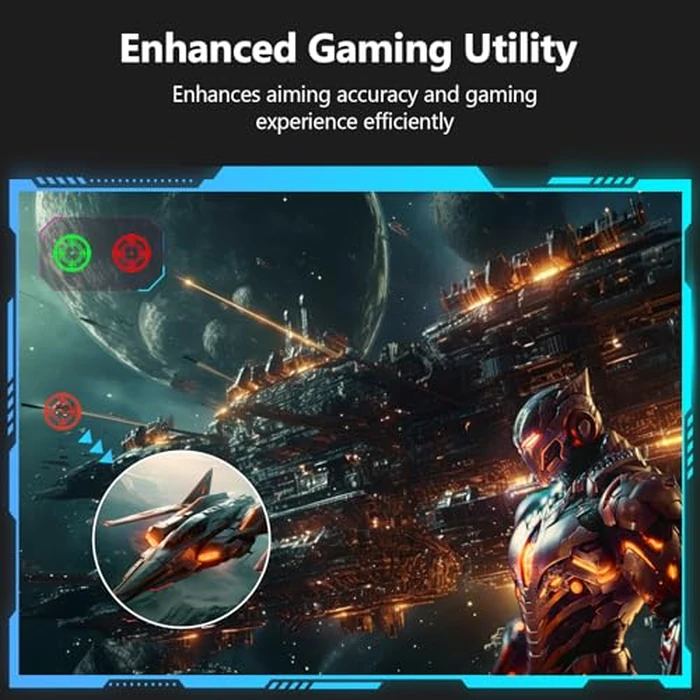 Z-Edge 27 inch Curved Gaming Monitor, FHD 1080P 300Hz 280Hz 240Hz Curved Monitor 1500R Computer Monitor, MPRT 1ms Monitor, FreeSync, Low Blue Light,16.7M Colors, UG27S 2X DP and 2X HDMI by Z Z-EDGE - Image 7