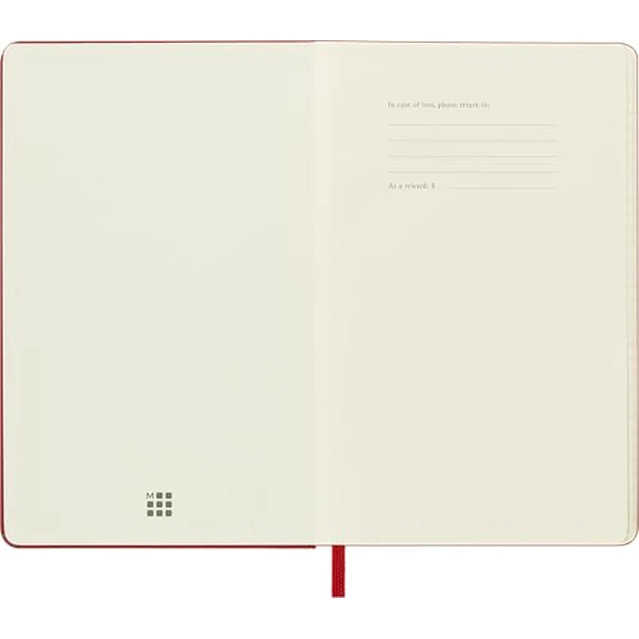 Moleskine Classic 12 Month 2026 Daily Planner, Hard Cover, Pocket (3.5" x 5.5"), Scarlet Red, 400 pages by Moleskine - Image 1