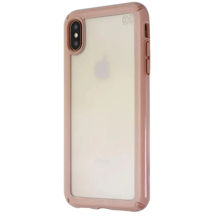 Speck Presidio Show Series Phone Case for iPhone XS Max - Clear/Rose Gold by Speck - Refurbished - Brand New condition